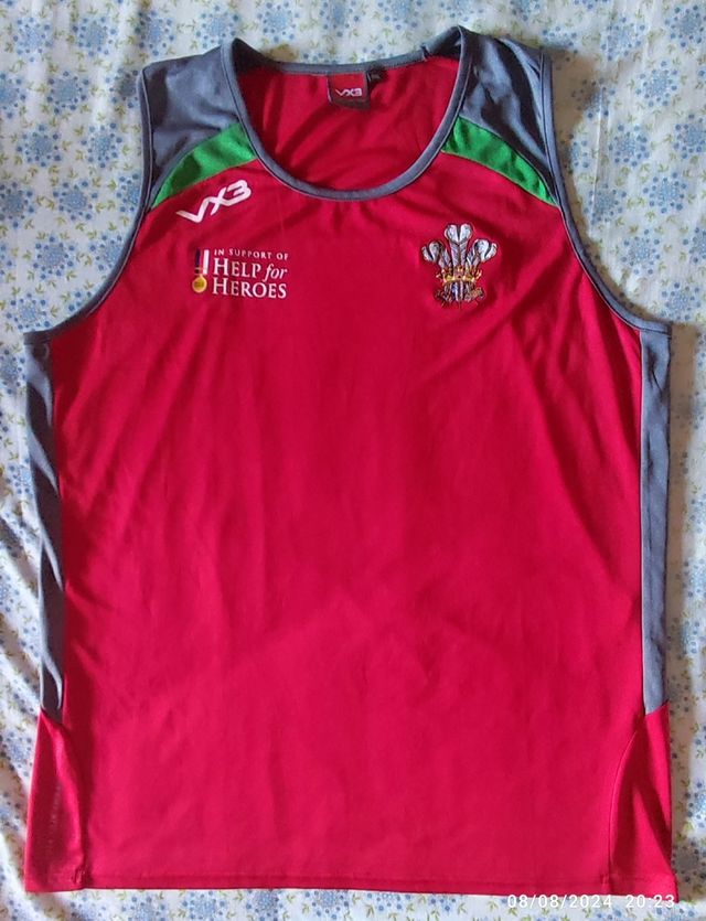 Camiseta Gales Rugby.