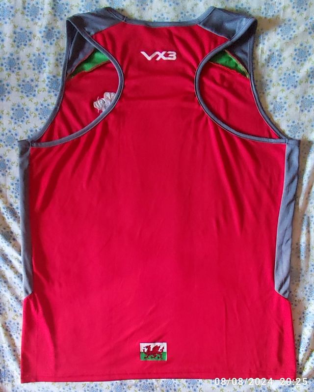 Camiseta Gales Rugby.