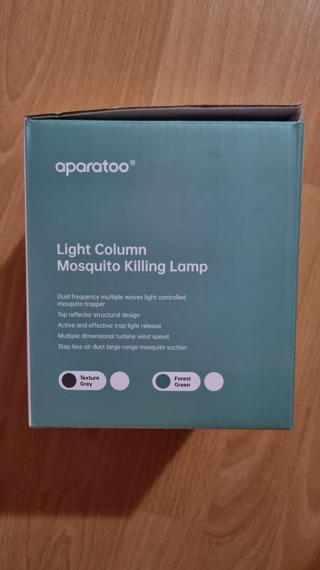 Lámpara antimosquitos eléctrica