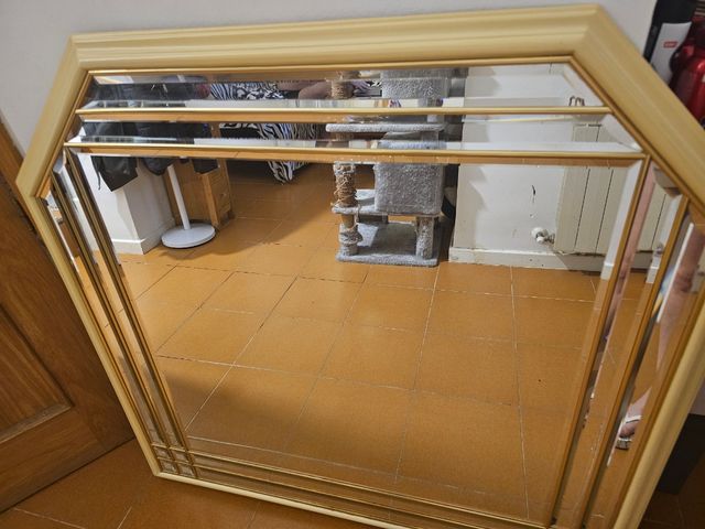 Espejo pared  Dorado nuevo