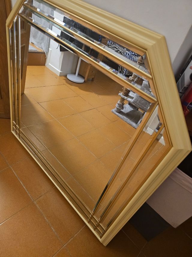 Espejo pared  Dorado nuevo