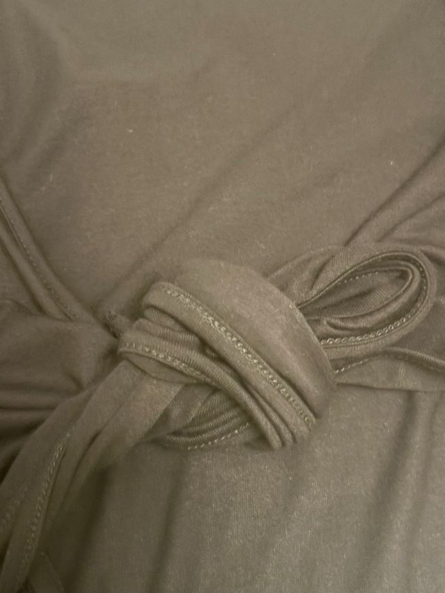 Vestito nero giromanica 