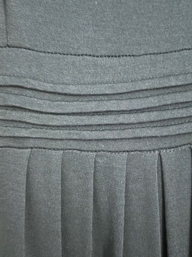 Vestito nero giromanica 