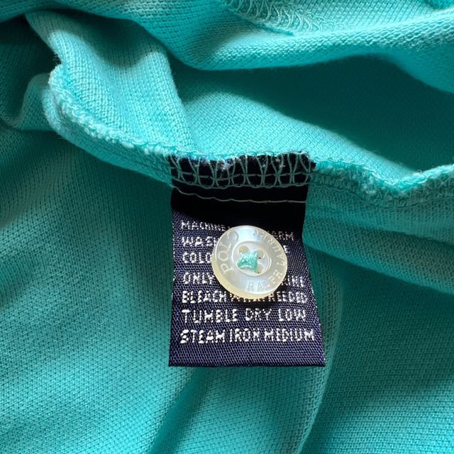 Polo Ralph Lauren verde acqua Regular Fit