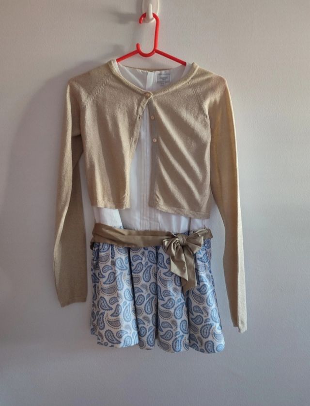 Conjunto vestido y chaqueta