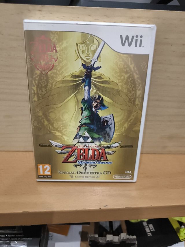 ZELDA SKYWARD SWORD WII PRECINTADO 