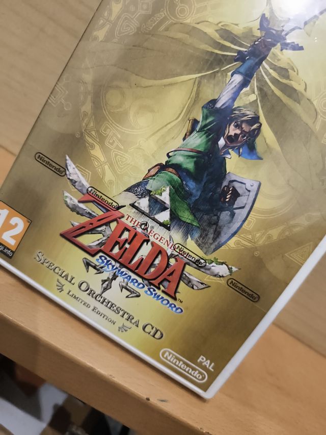 ZELDA SKYWARD SWORD WII PRECINTADO 