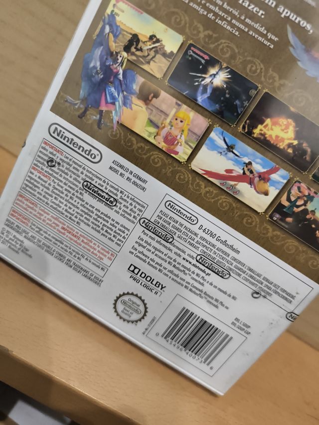 ZELDA SKYWARD SWORD WII PRECINTADO 
