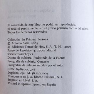 Libro "Diario de un skin" Antonio salas. 
