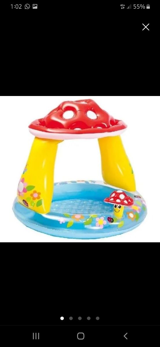 2 piscina  hinchables