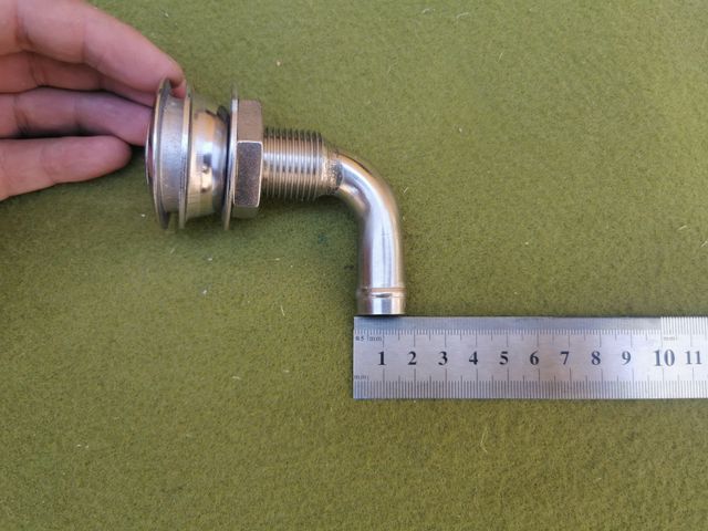 Osculati Suspiro Respiro de combustible INOX