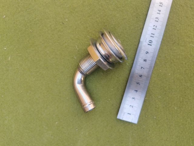 Osculati Suspiro Respiro de combustible INOX