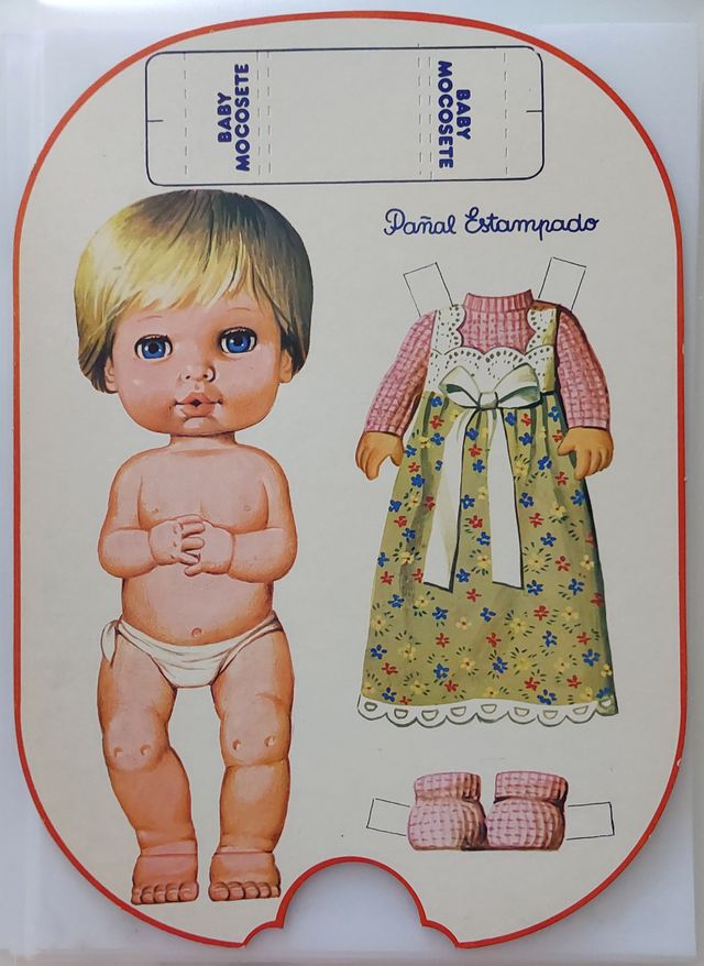 6 recortables de Baby Mocosete