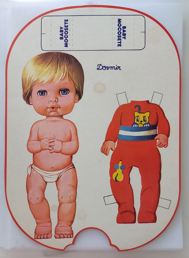 6 recortables de Baby Mocosete