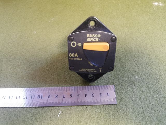 DISYUNTOR 80A BLUE SEA 187 Series Circuit Breaker