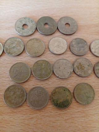 Lote de Monedas de Pesetas 