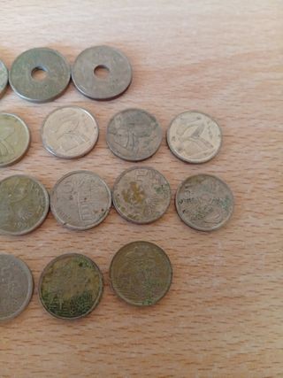 Lote de Monedas de Pesetas 