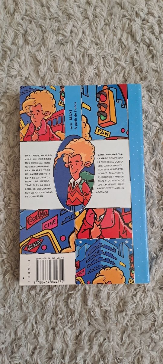 Libro Maxi el aventurero