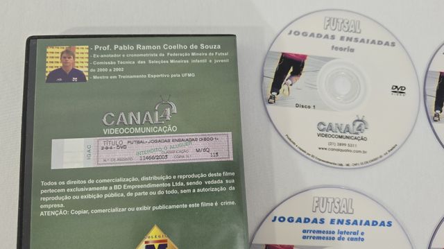DVD Futsal - Jogadas Ensaiadas