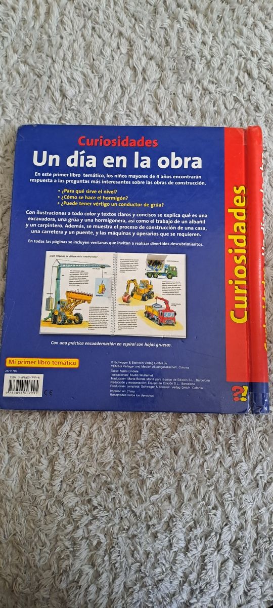 Libro un día en la obra