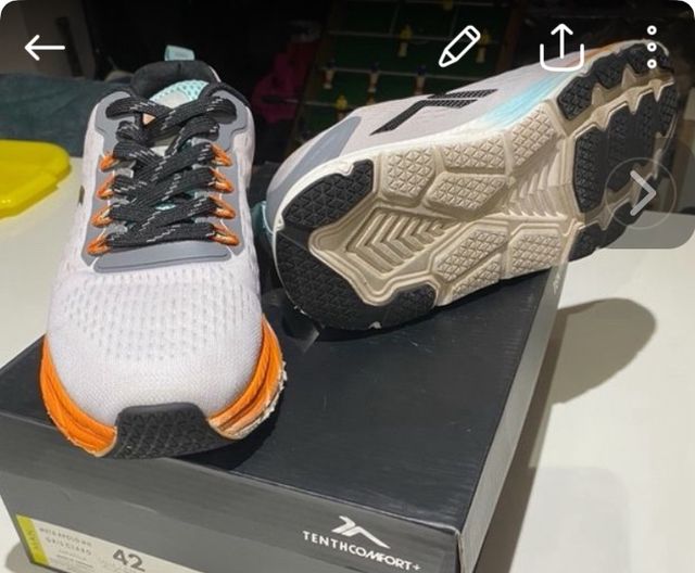 ZAPATILLAS DE DEPORTE talla 42 Marca TENTHCOMFORT+