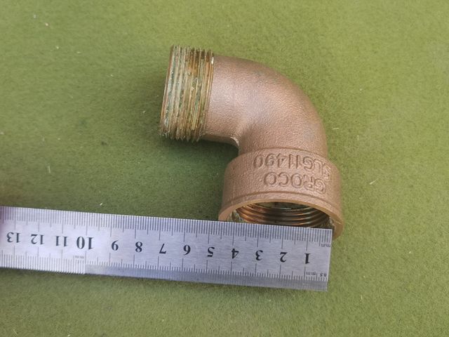 CODO BRONCE M-F GROCO SLG11490