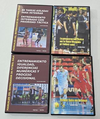 4 DVD's Futsal
