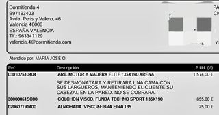 Cama articulada reclinable automática