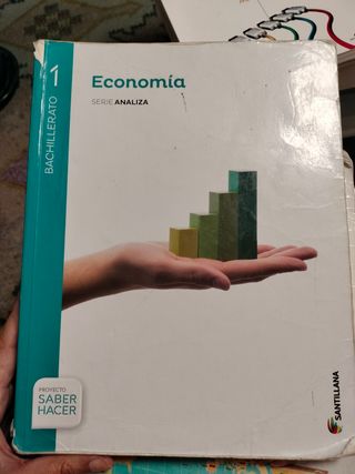 Economía 1 bachillerato. Santillana 