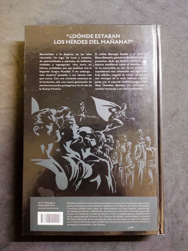 JLA LA NUEVA FRONTERA DC BLACK LABEL