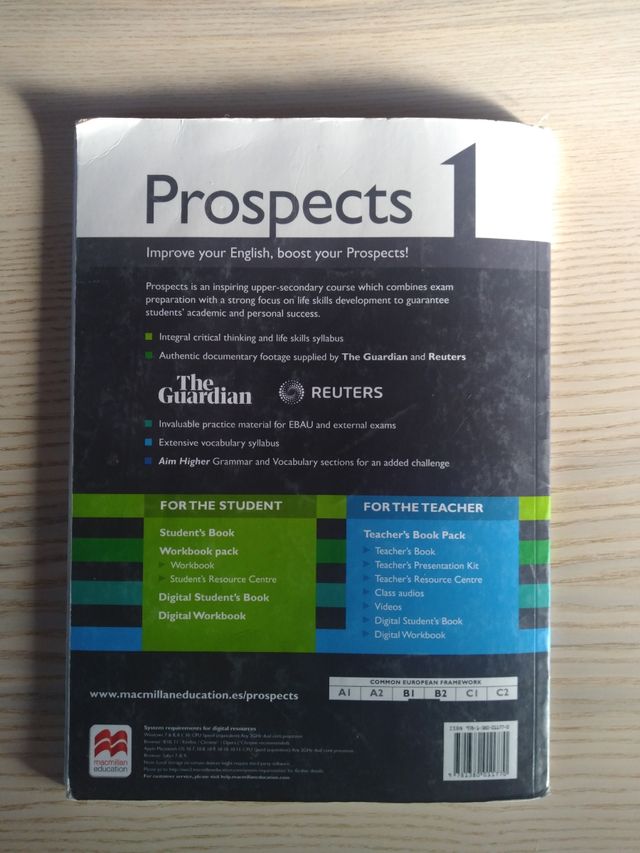 LIBRO INGLES 1° BACHILLERATO 