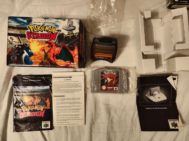 Pokemon stadium Nintendo 64 completo