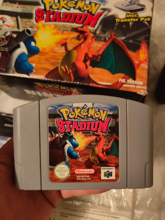 Pokemon stadium Nintendo 64 completo