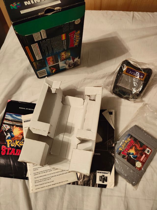 Pokemon stadium Nintendo 64 completo