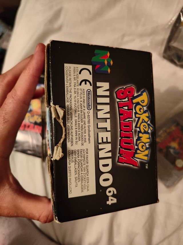 Pokemon stadium Nintendo 64 completo