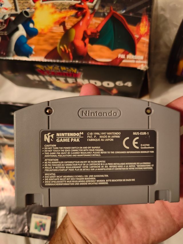 Pokemon stadium Nintendo 64 completo