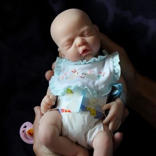 Bebe reborn de silicona de platino