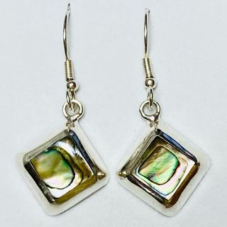 Pendientes con madreperlas en plata de ley 925