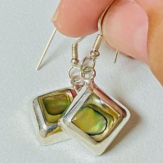 Pendientes con madreperlas en plata de ley 925