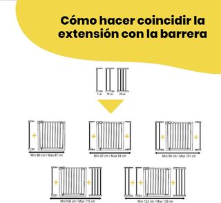 NUEVA Extensión 7cm Safety 1st