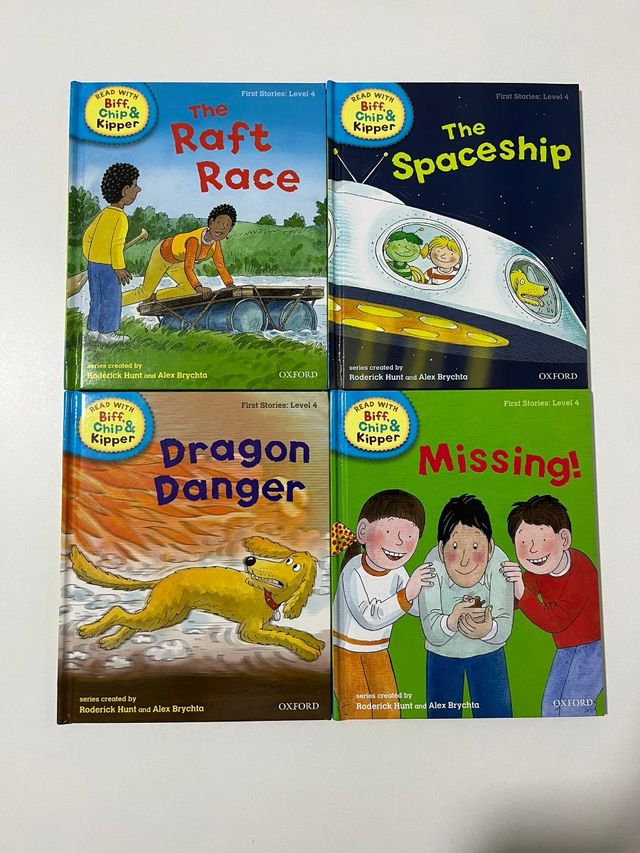 Libros Oxford niños, diferentes niveles
