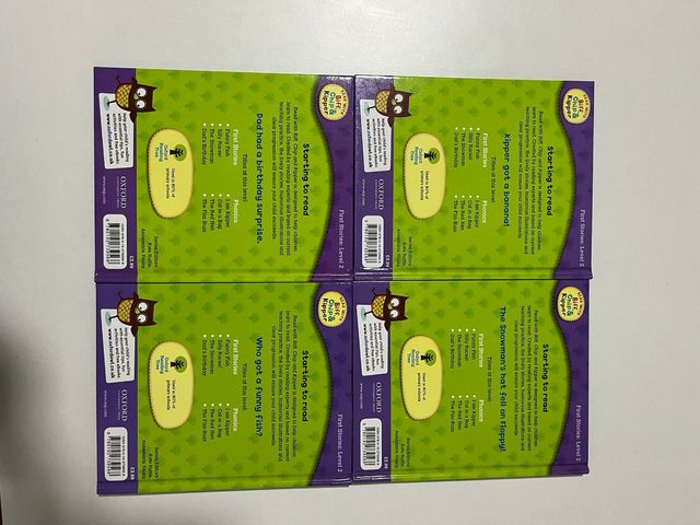 Libros Oxford niños, diferentes niveles