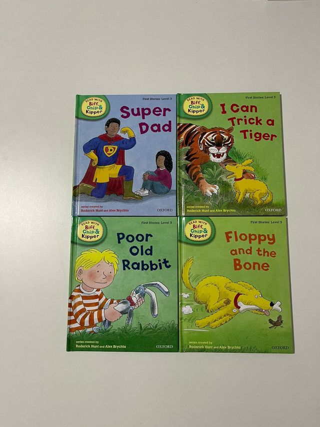 Libros Oxford niños, diferentes niveles