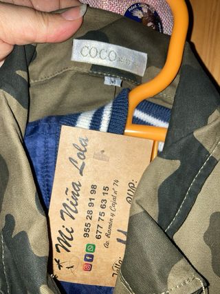 Chaqueta Parka militar(parka)