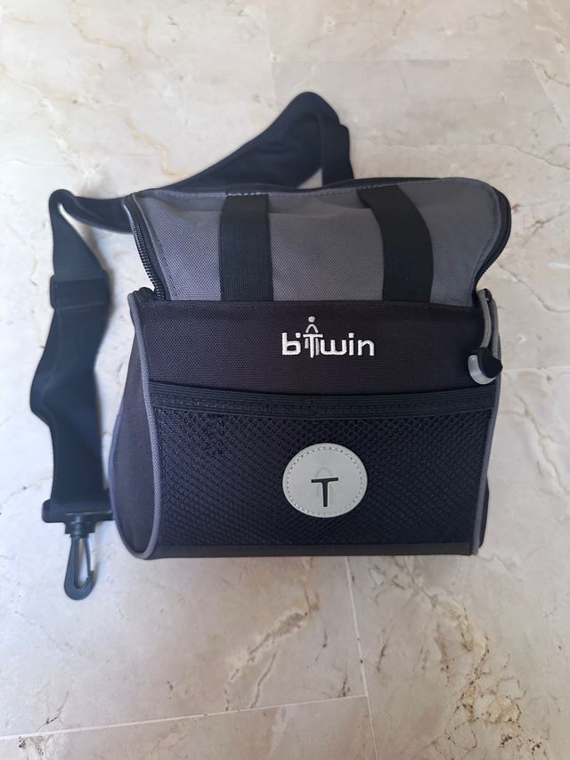 Bolsa de sillin para bicicleta btwin
