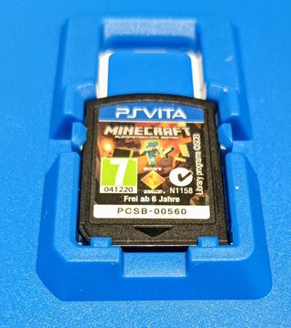 Juego Minecraft PS VITA.