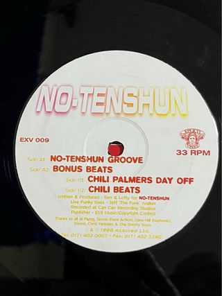Lp mix No-Tenshun Explicit Vynil