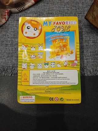 Hamtaro My favorite toys