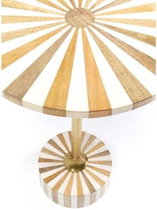 Kare Design tavolino da caffè Dromero Cirque, oro/