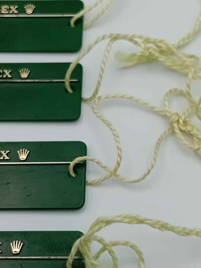 Lote 5 Etiquetas RLX Original Verde